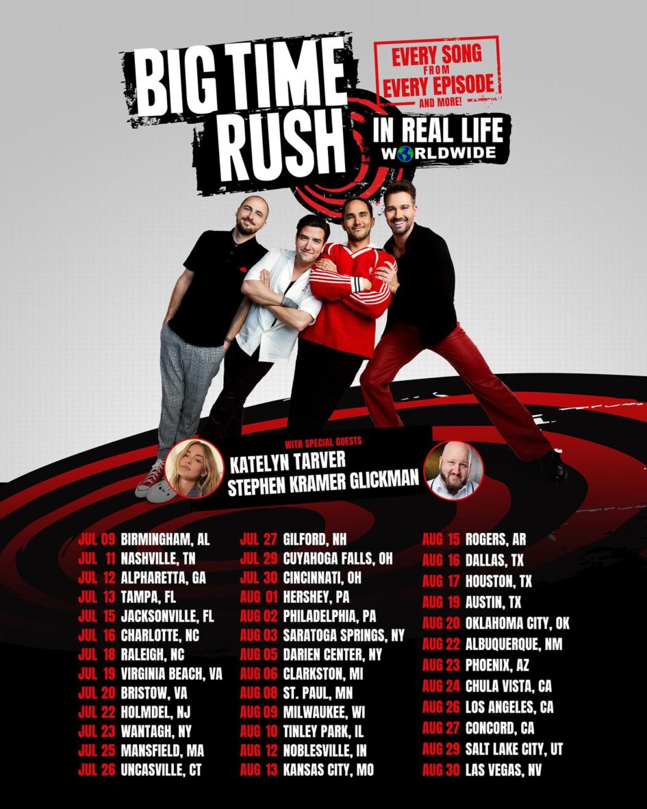 Big Time Rush @ Saratoga Performing Arts Center (August 3, 2025)