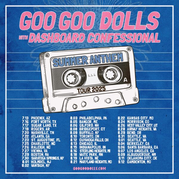 Goo Goo Dolls / Dashboard Confessional @ Saratoga Performing Arts Center (July 30, 2025)