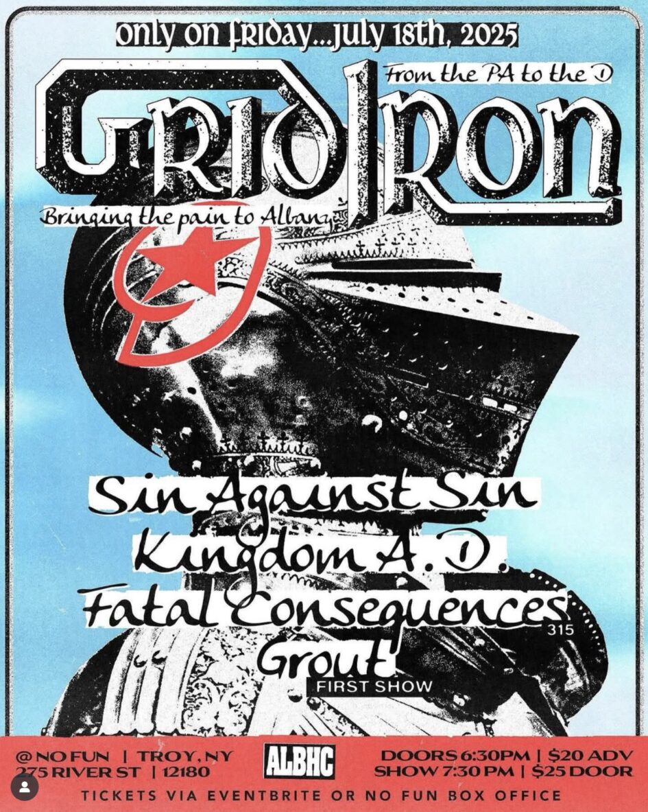 Gridiron / Sin Against Sin / Kingdom A.D. / Fatal Consequences / Grout @ No Fun (July 18, 2025)