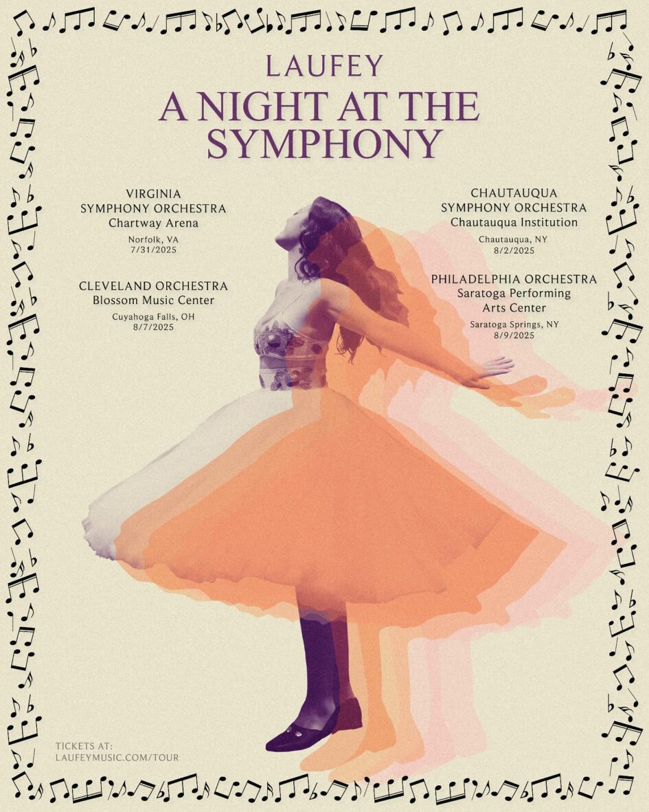 Laufey with the Philadelphia Orchestra @ Saratoga Performing Arts Center (August 9, 2025)