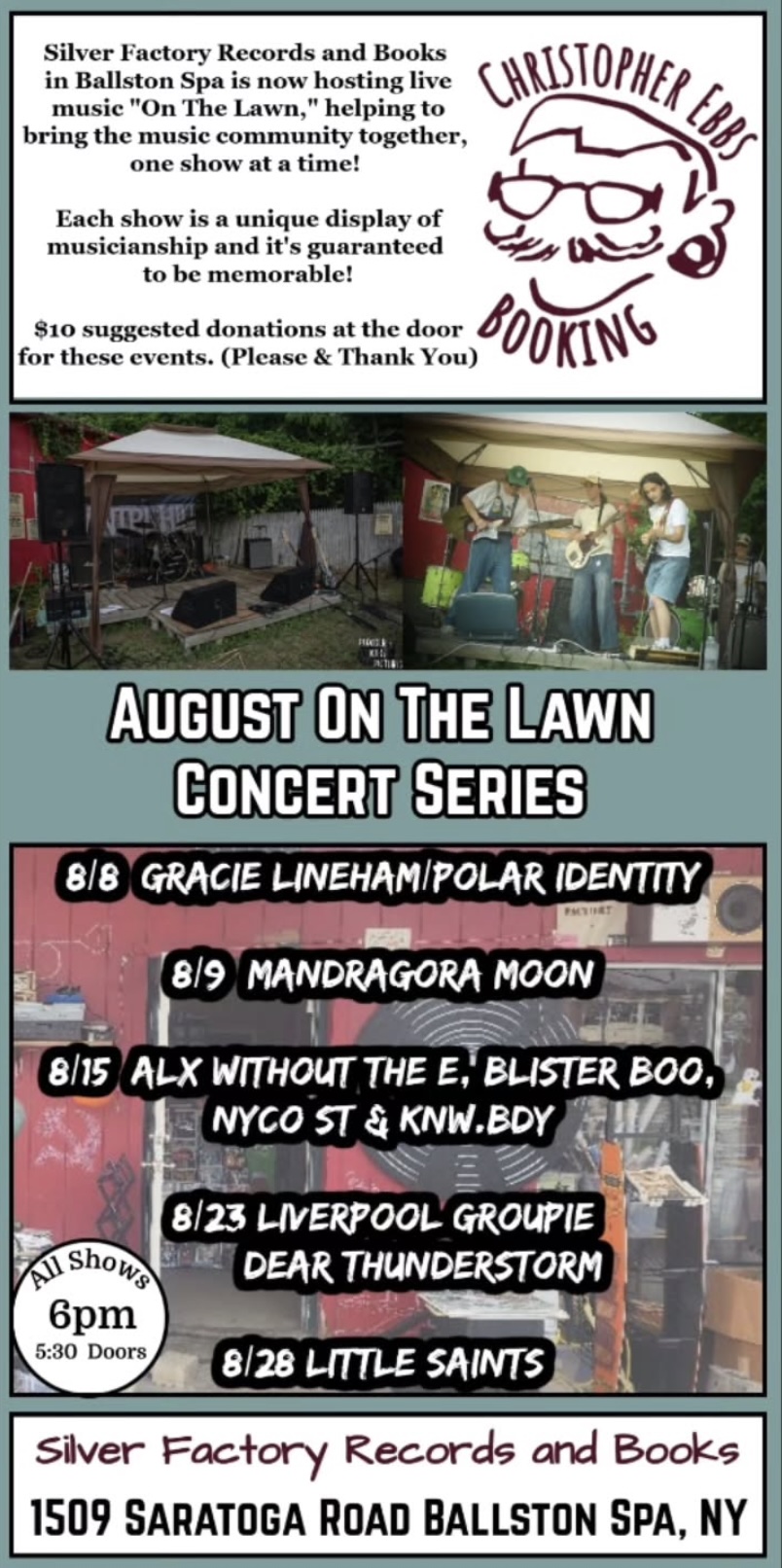 Gracie Lineham / Polar Identity @ Silver Factory Records (August 8, 2025)