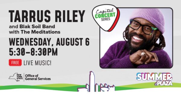 Tarrus Riley and Blak Soil Band / The Meditations @ Empire State Plaza (August 6, 2025)