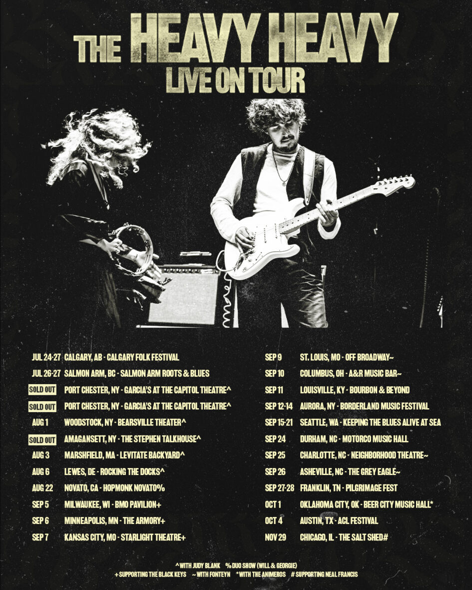 The Heavy Heavy / Judy Blank @ Bearsville Theater (August 1, 2025)