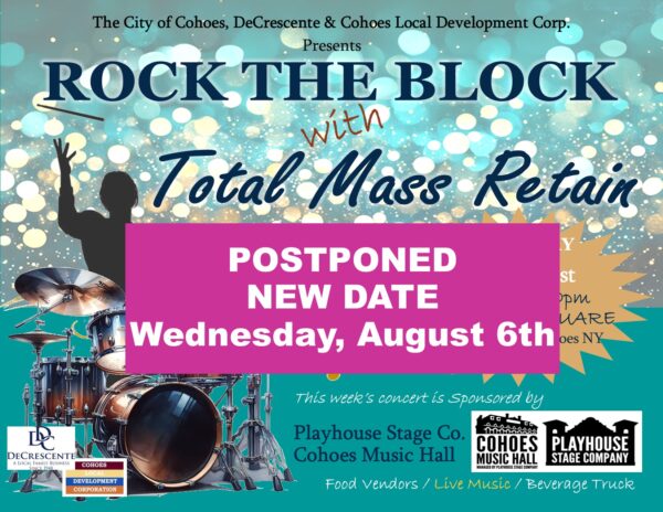 Total Mass Retain @ Cohoes’ Rock the Block (August 6, 2025)