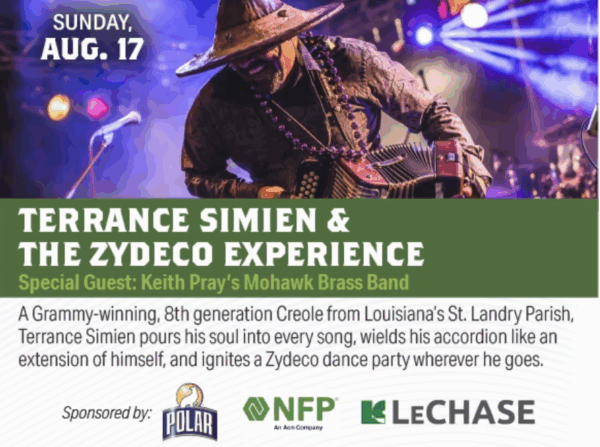 Terrance Simien and the Zydeco Experience / Keith Pray’s Mohawk Brass Band @ Music Haven (August 17, 2025)