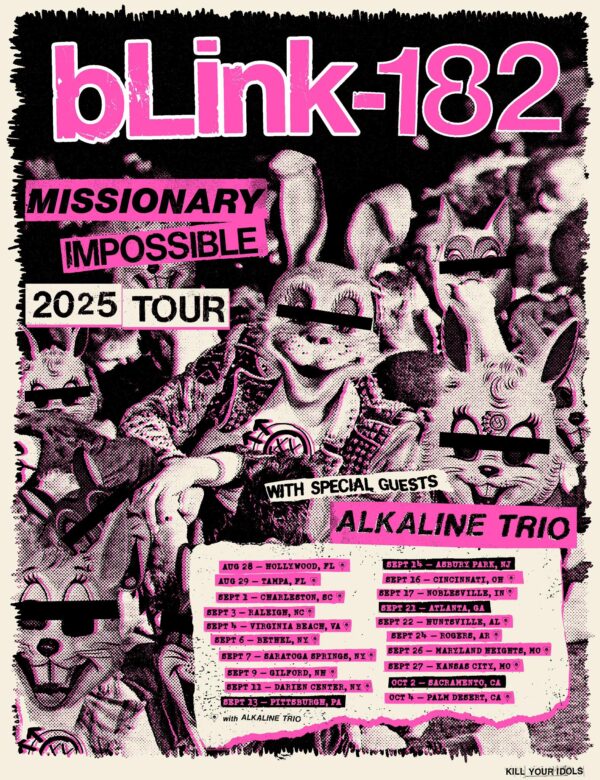 blink-182 / Alkaline Trio / Drug Church @ Saratoga Performing Arts Center (September 7, 2025)