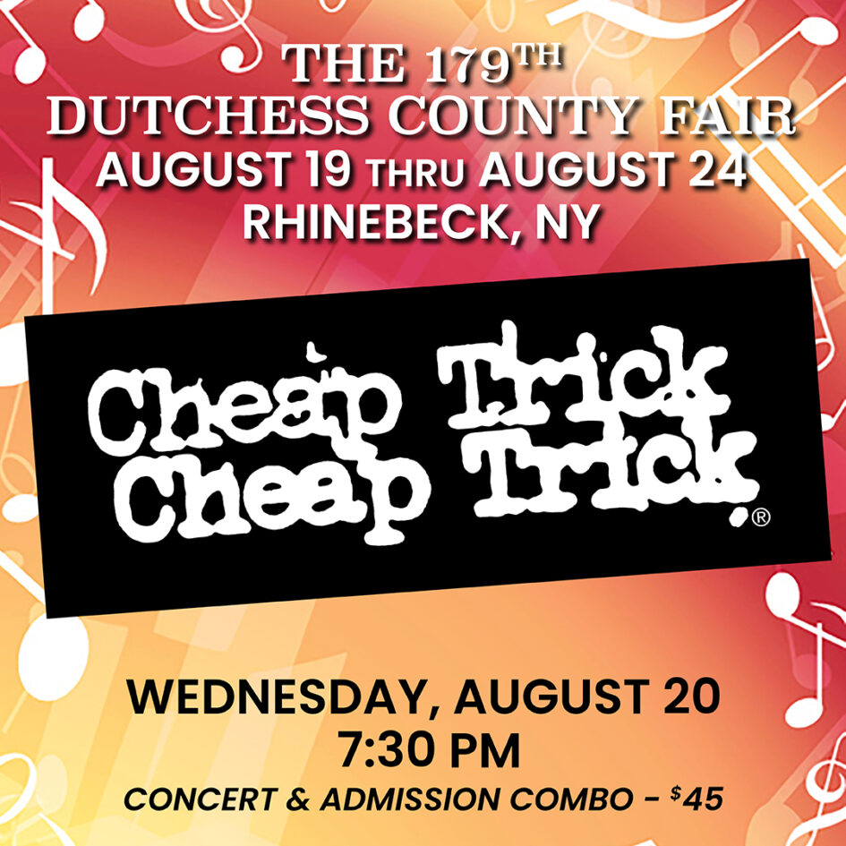 Cheap Trick @ Dutchess County Fair (August 20, 2025)