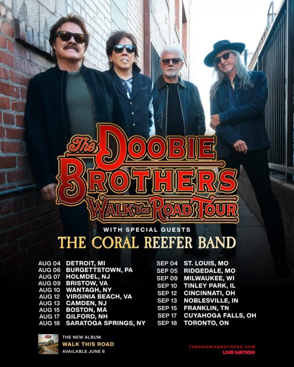 The Doobie Brothers / The Coral Reefer Band @ Saratoga Performing Arts Center (August 18, 2025)