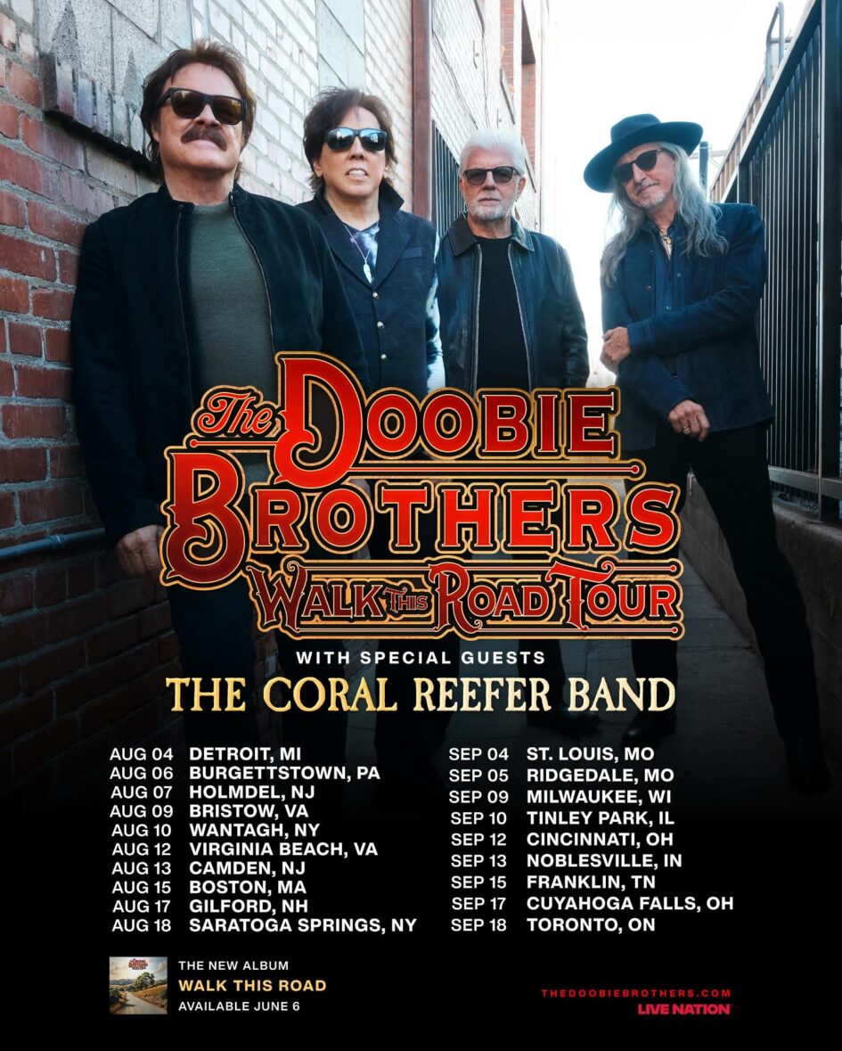 The Doobie Brothers / The Coral Reefer Band @ Saratoga Performing Arts Center (August 18, 2025)