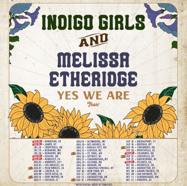 Indigo Girls / Melissa Etheridge @ Saratoga Performing Arts Center (August 31, 2025)