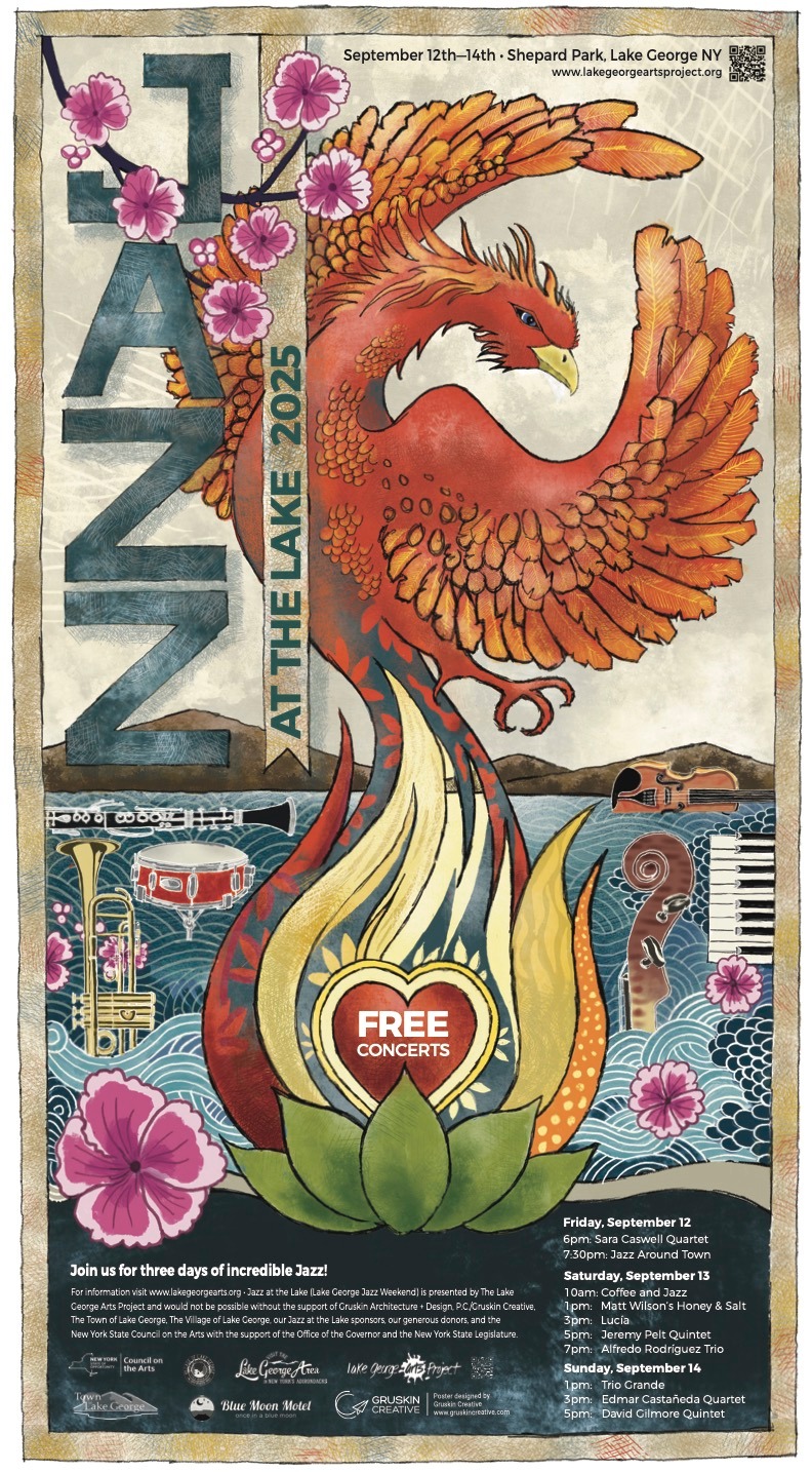 “Jazz at the Lake” @ Various Locations, Lake George (September 12-14, 2025)