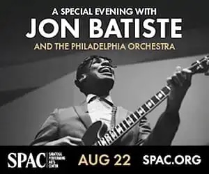 Jon Batiste with the Philadelphia Orchestra @ Saratoga Performing Arts Center (August 22, 2025)