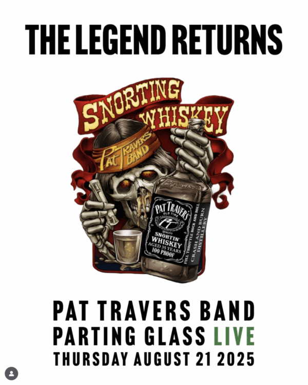 Pat Travers Band @ the Parting Glass (August 21, 2025)