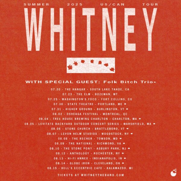 Whitney / Folk Bitch Trio @ Levon Helm Studios (August 7, 2025)