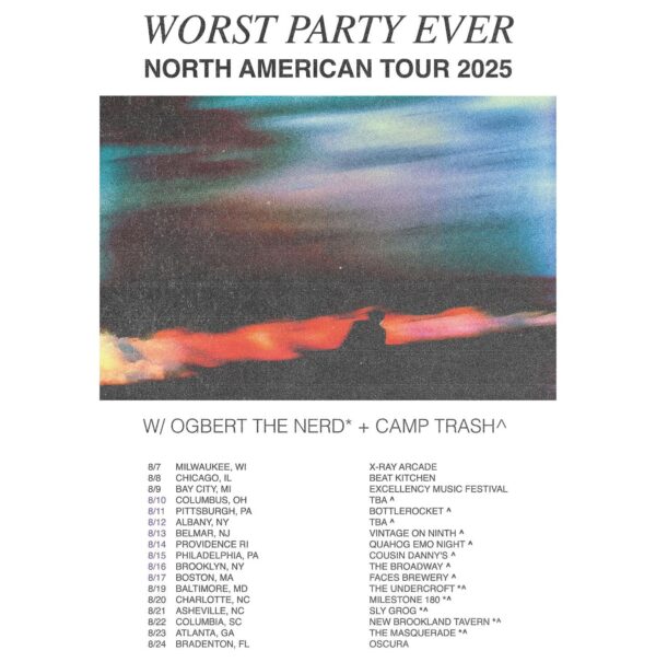Worst Party Ever / Camp Trash / Supersonic Man @ No Fun (August 12, 2025)
