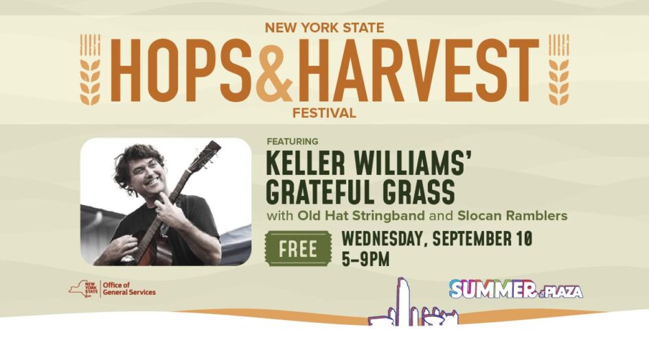“New York State Hops and Harvest Festival” @ Empire State Plaza (September 10, 2025)