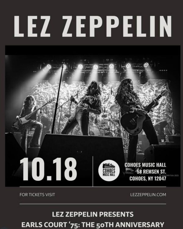 Lez Zeppelin @ Cohoes Music Hall (October 18, 2025)