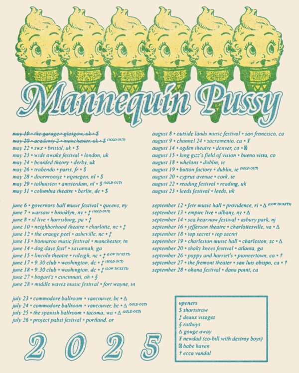 Mannequin Pussy / Gouge Away @ Empire Live (September 13, 2025)