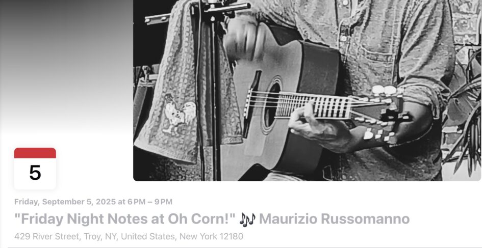 Maurizio Russomanno @ Oh Corn! Arepas (September 5, 2025)