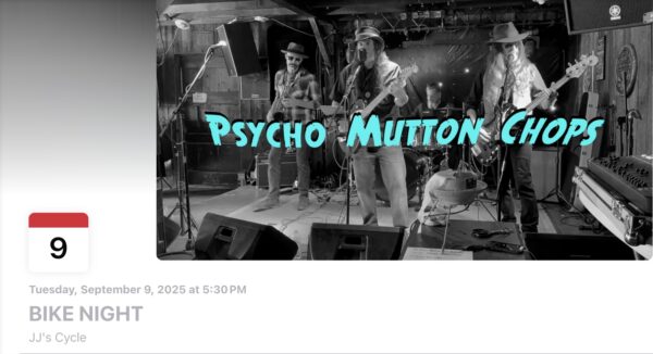 Psycho Mutton Chops @ JJ’s Cycle (September 9, 2025)