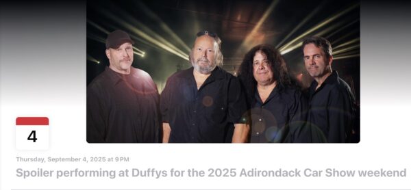 Spoiler @ Duffy’s Tavern (September 4, 2025)