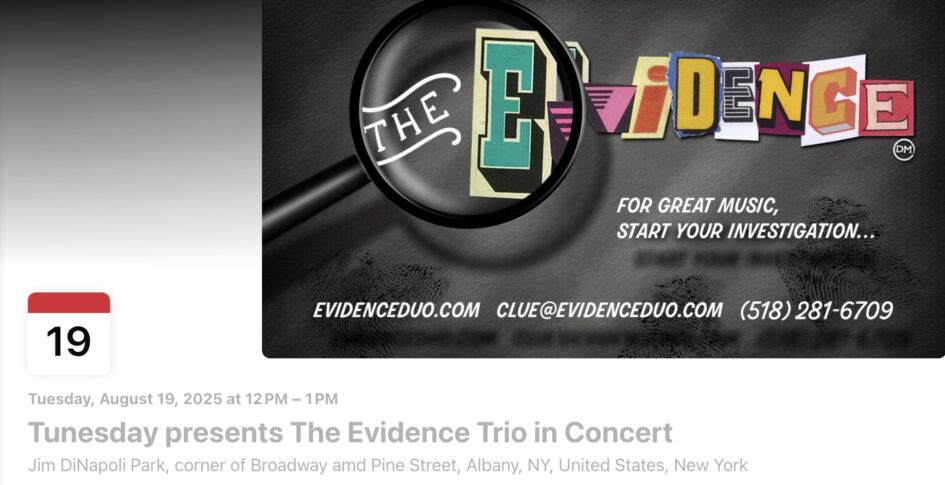 The Evidence @ Jim DiNapoli Park (August 19, 2025)