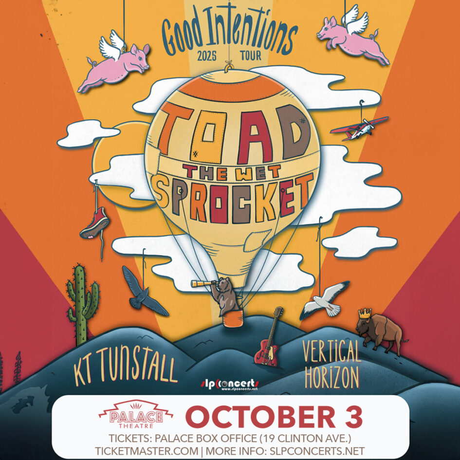 Toad the Wet Sprocket / KT Tunstall / Vertical Horizon @ Palace Theatre (October 3, 2025)