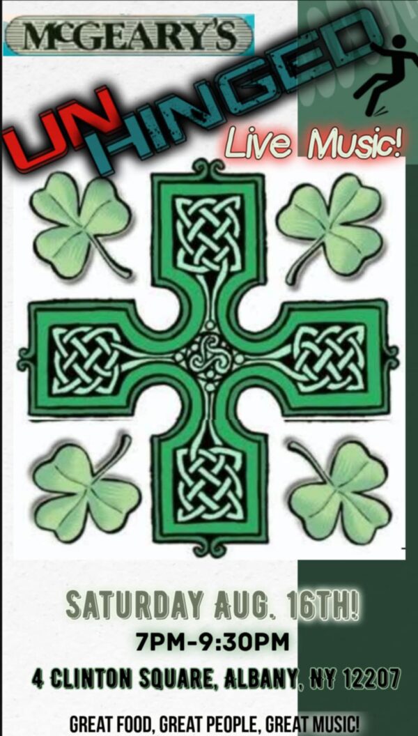 UnHinged @ McGeary’s (August 16, 2025)