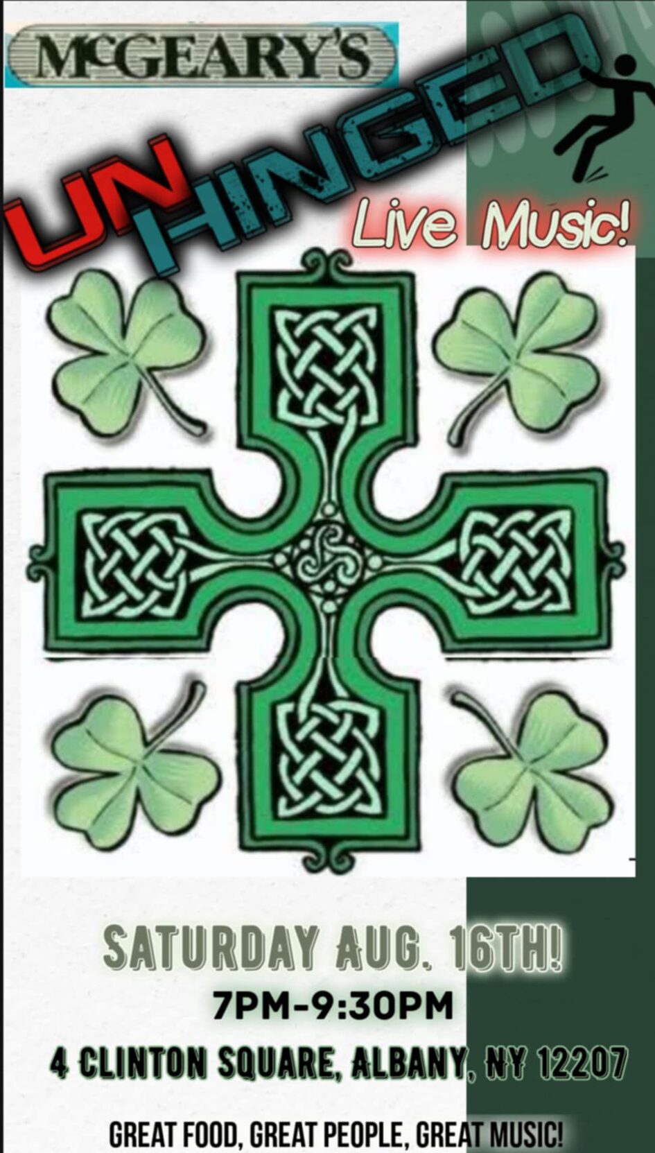 UnHinged @ McGeary’s (August 16, 2025)