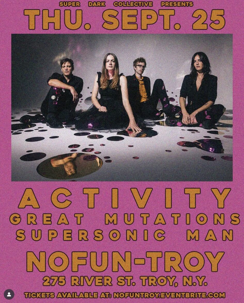 Activity / Great Mutations / Supersonic Man @ No Fun (September 25, 2025)