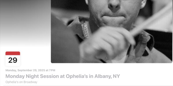 “Monday Night Jam Session” @ Ophelia’s (September 29, 2025)