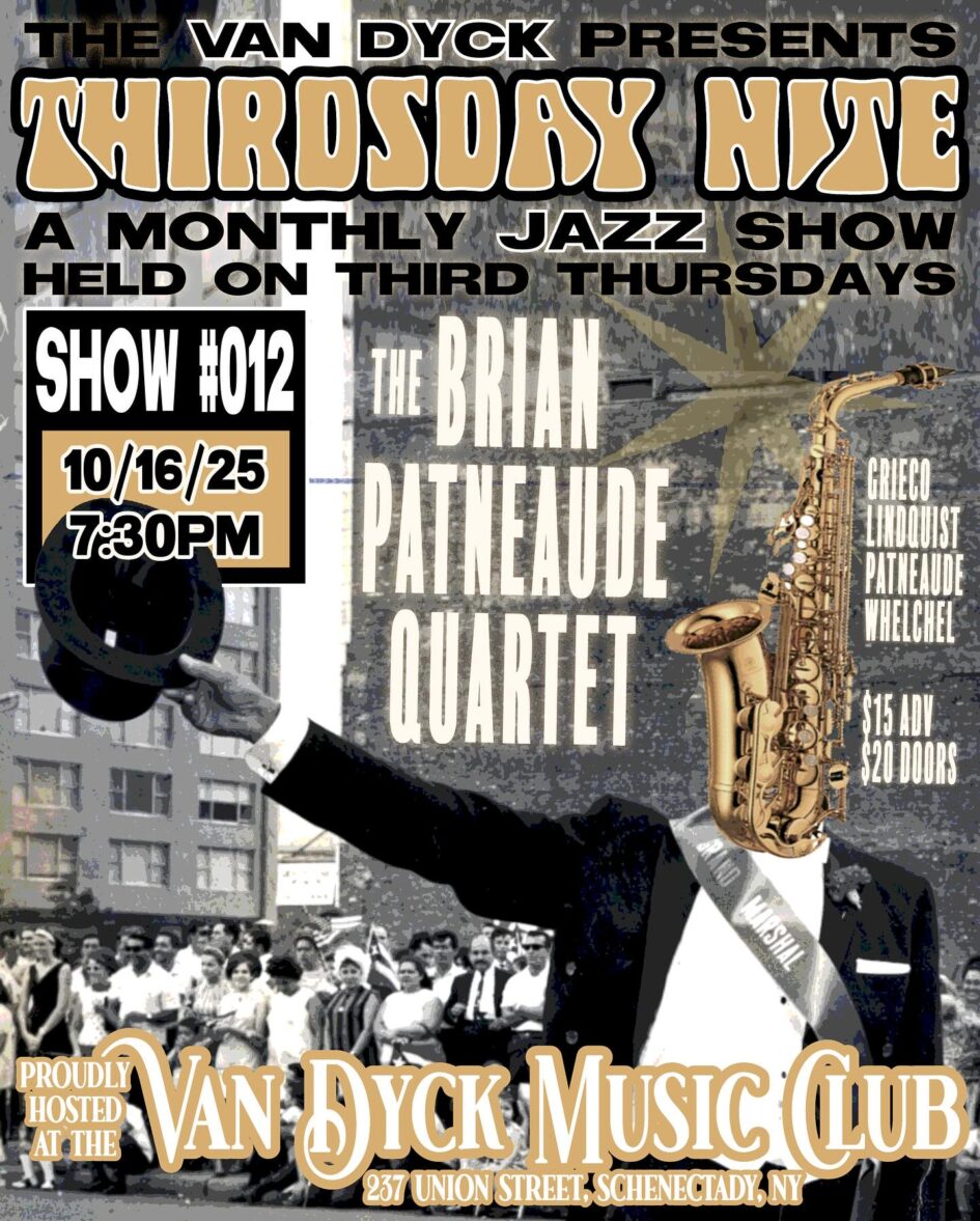Brian Patneaude Quartet @ the Van Dyck (October 16, 2025)