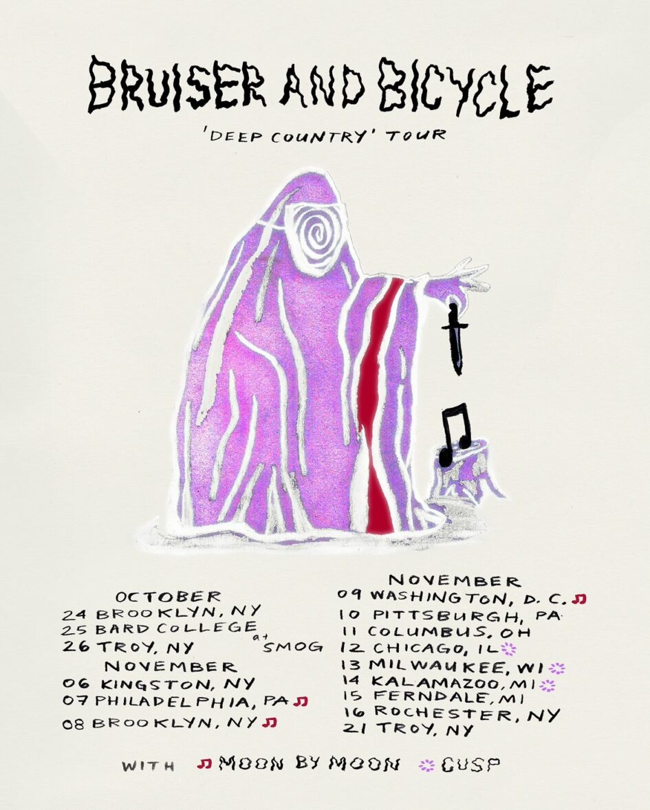 Bruiser and Bicycle / Emerald Ground Water / Stella Emmett @ Hangar on the Hudson (October 26, 2025)