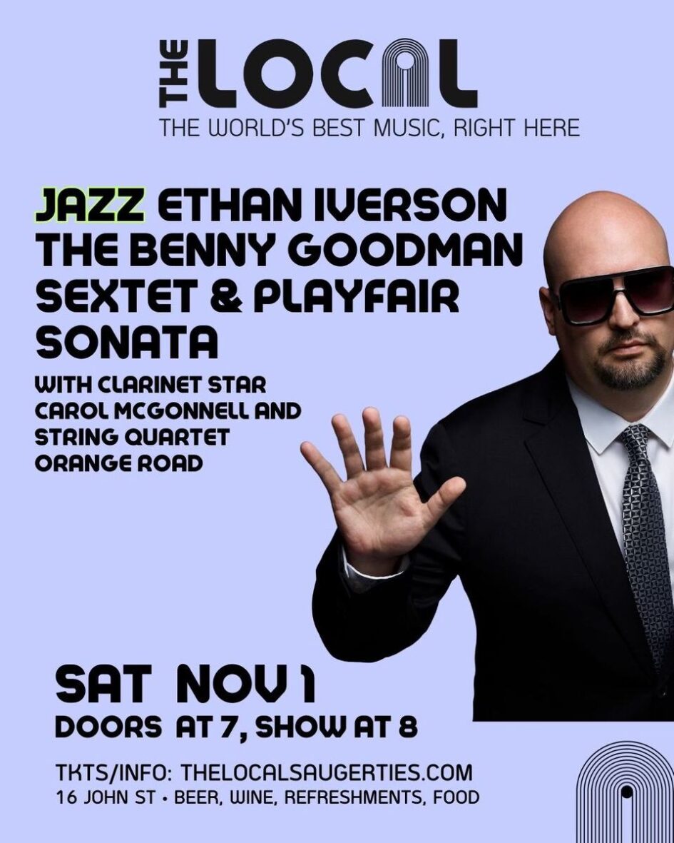 Ethan Iverson with Carol McGonnell and Orange Road Quartet @ The Local (November 1, 2025)