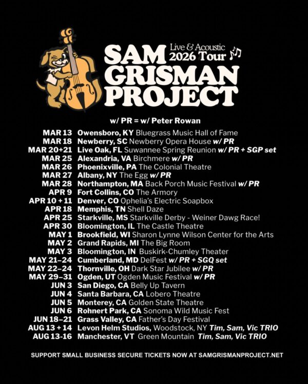 Sam Grisman Project with Peter Rowan @ The Egg (Swyer Theatre) (March 27, 2026)