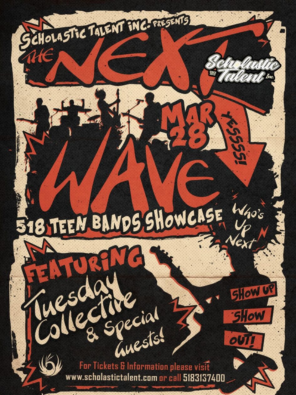 “The Next Wave” 518 Teen Bands Showcase @ Scholastic Talent (March 28, 2026)